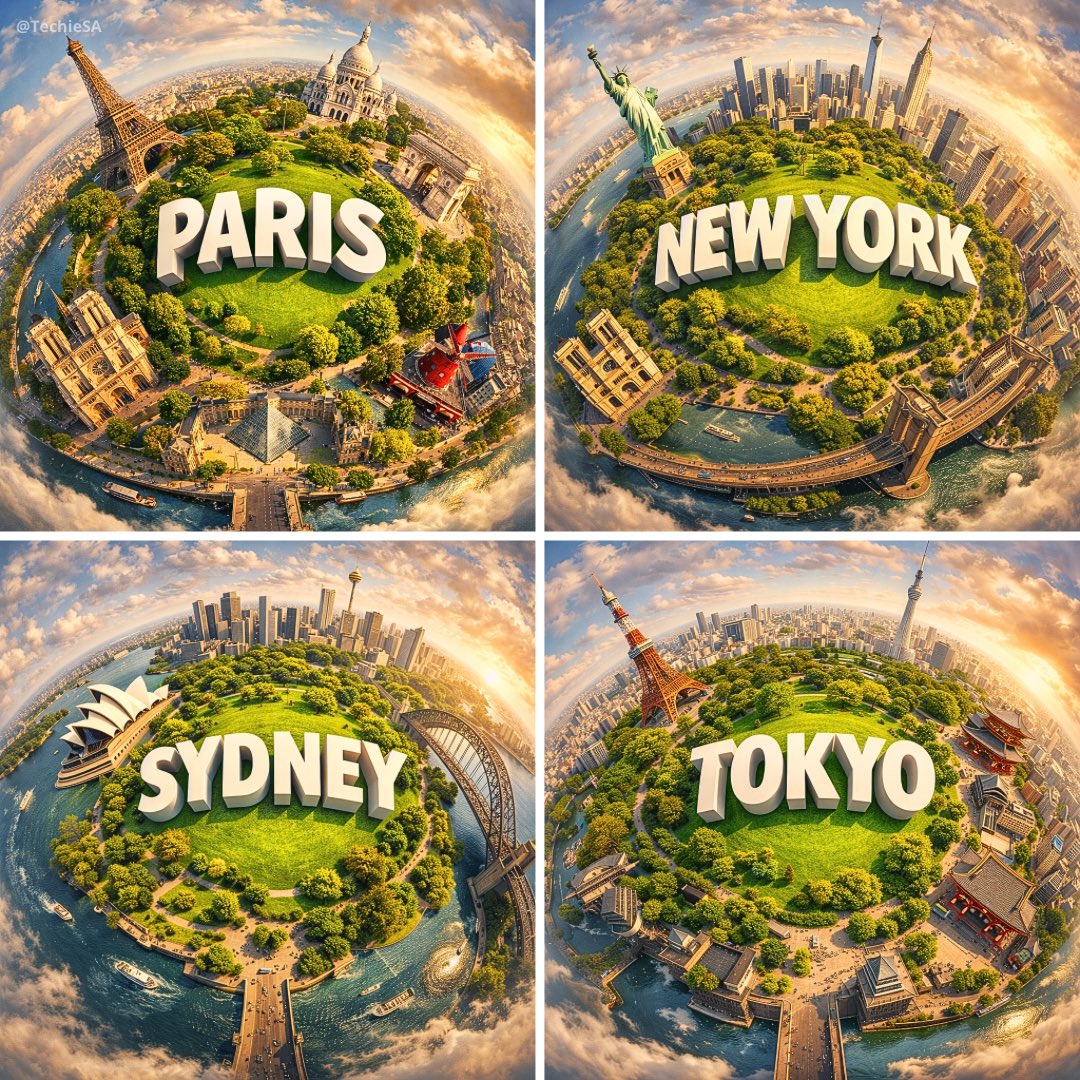 Miniature planet city render: GPT Image 2 prompt AI image prompt example