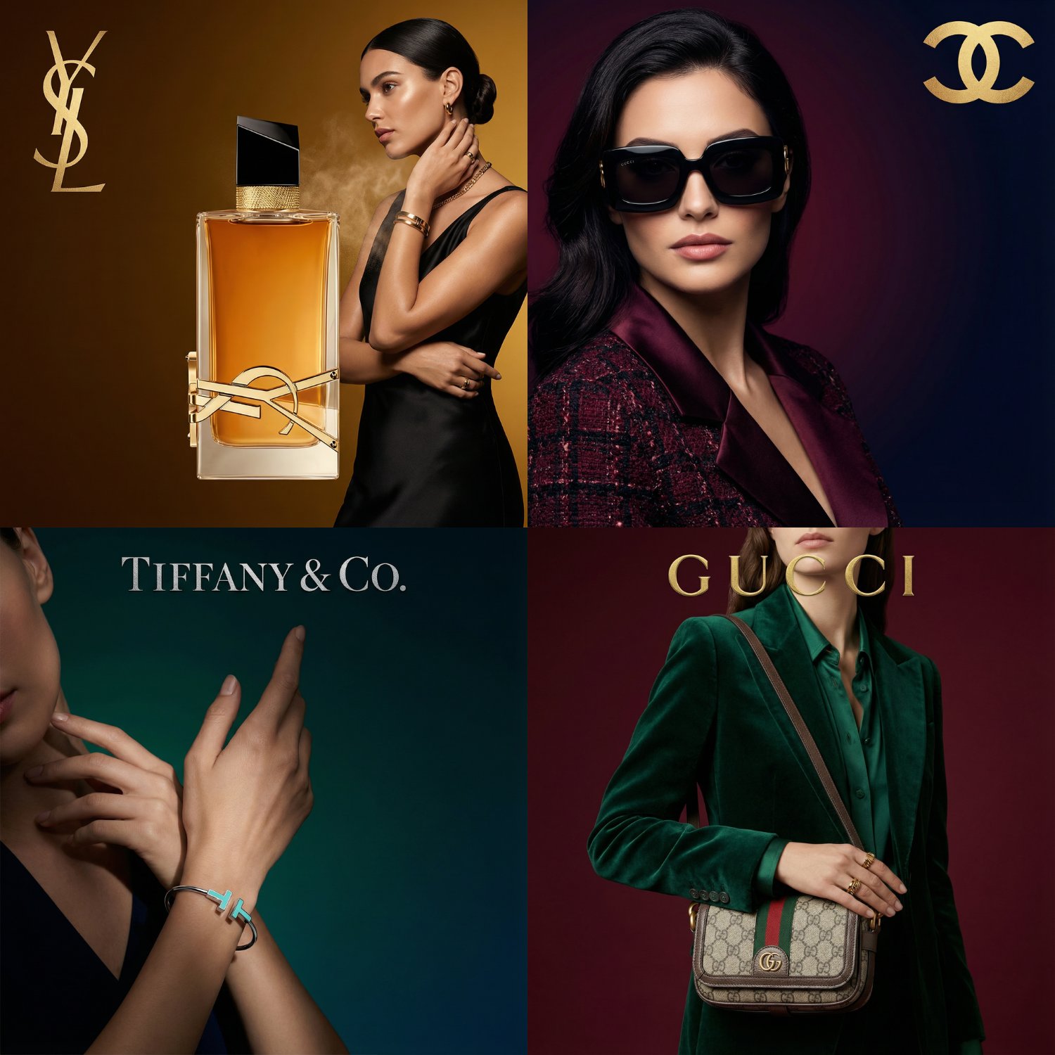 Luxury editorial brand poster: GPT Image 2 prompt AI image prompt example