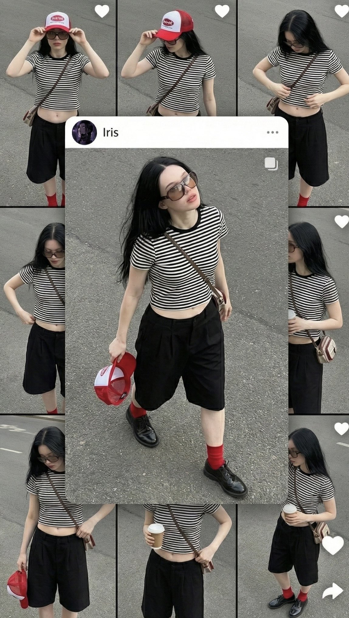 Editorial Instagram grid collage: GPT Image 2 prompt AI image prompt example