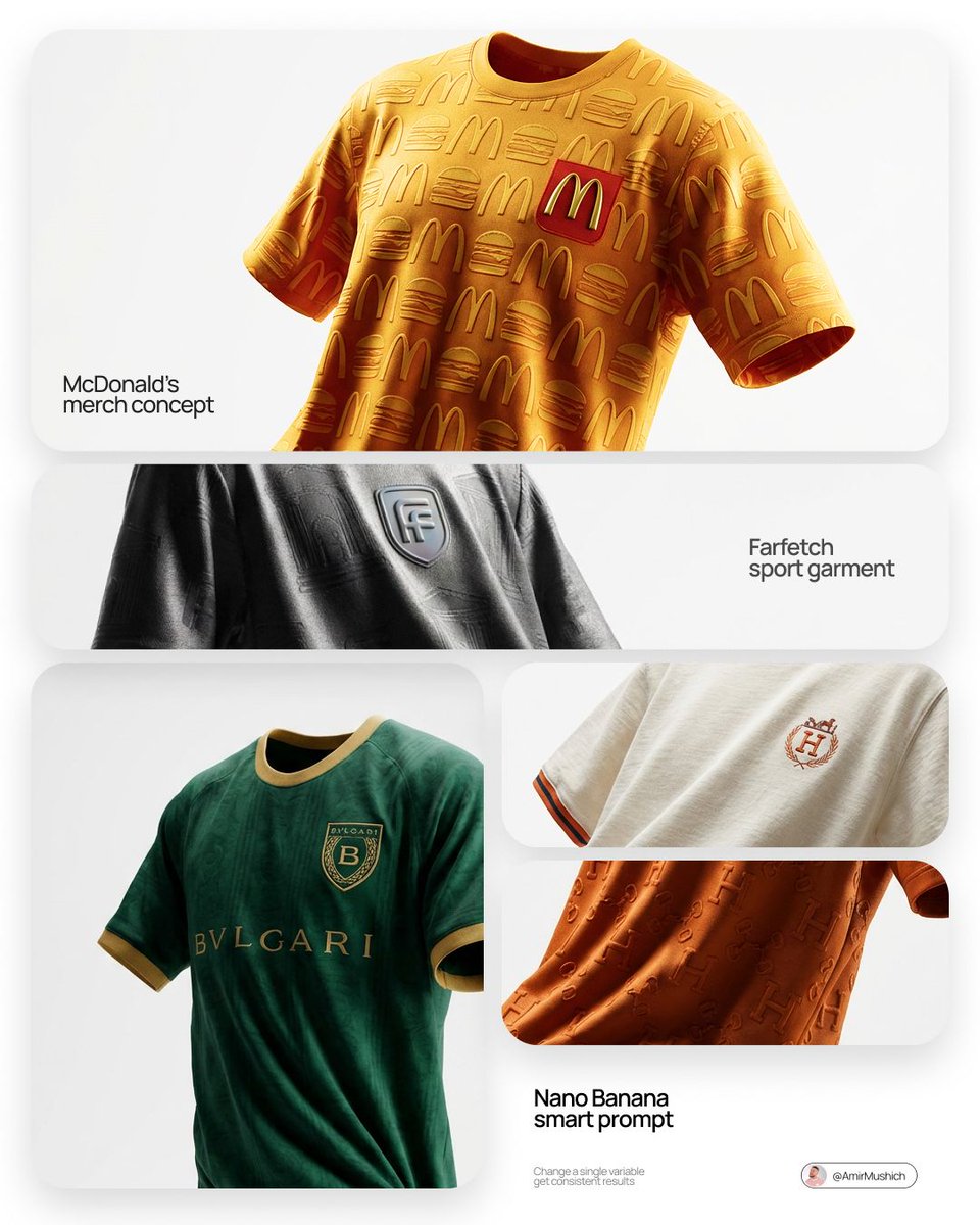 Floating football jersey lookbook: GPT Image 2 prompt AI image prompt example