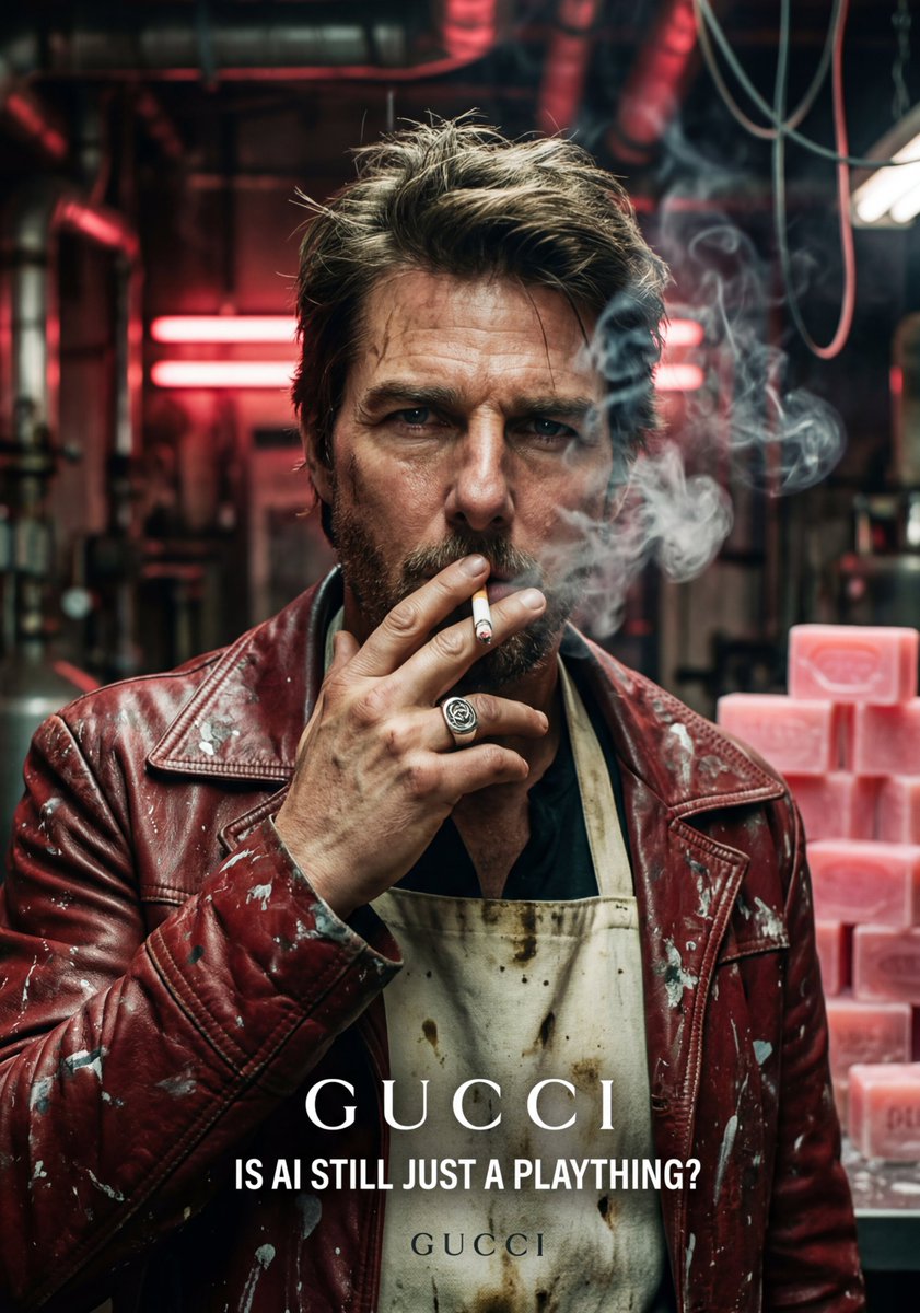 Tom Cruise gritty smoke: GPT Image 2 prompt AI image prompt example