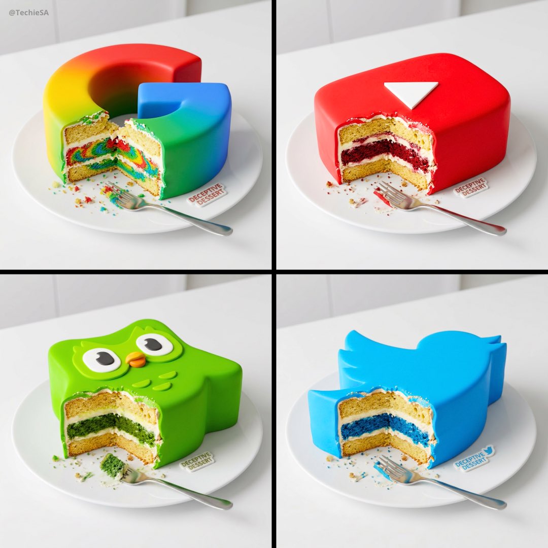 Logo-shaped cake bite: GPT Image 2 prompt AI image prompt example