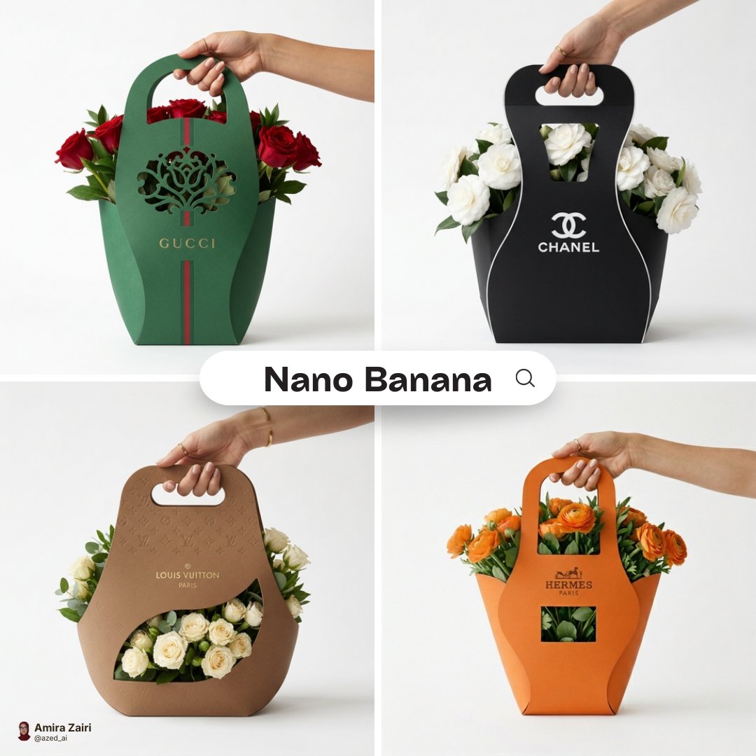 Eco flower packaging sleeve: GPT Image 2 prompt AI image prompt example