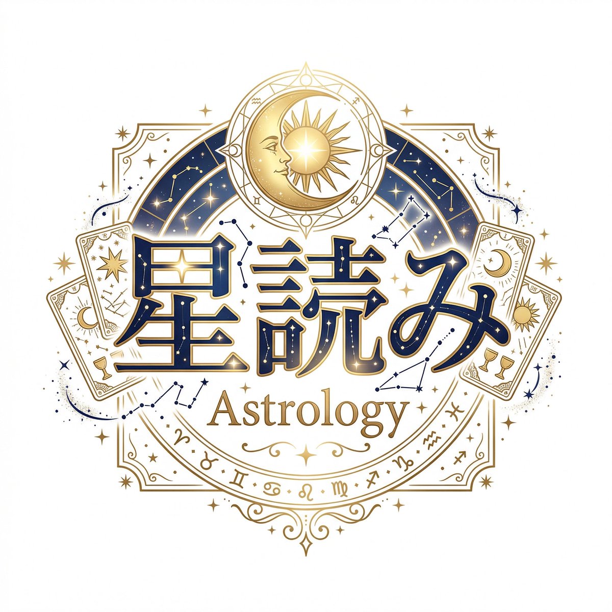 Celestial zodiac VTuber logo: GPT Image 2 prompt AI image prompt example