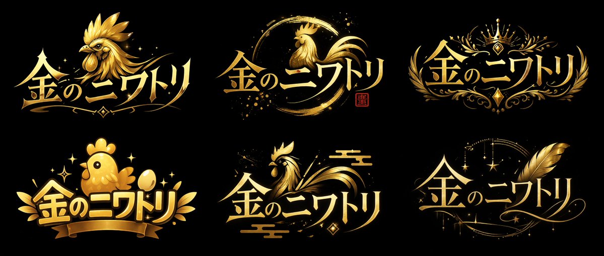 VTuber Logo 概念网格 AI image prompt example