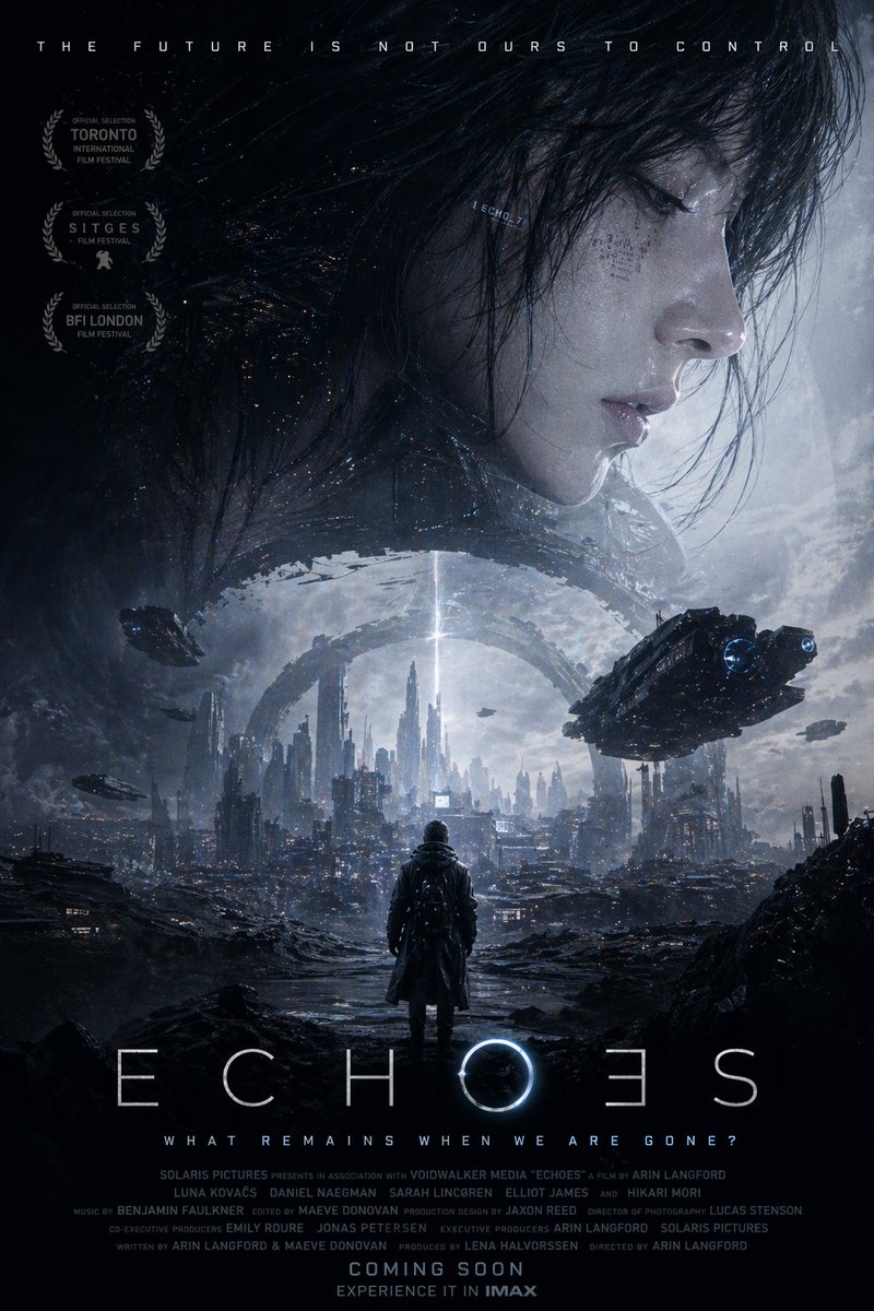 Create a Science fiction movie poster AI image prompt example