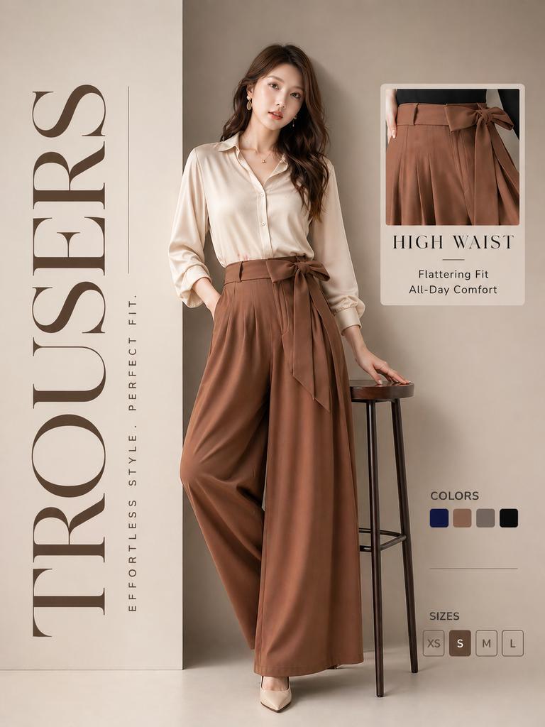 Gucci-style trousers fashion poster: GPT Image 2 prompt AI image prompt example