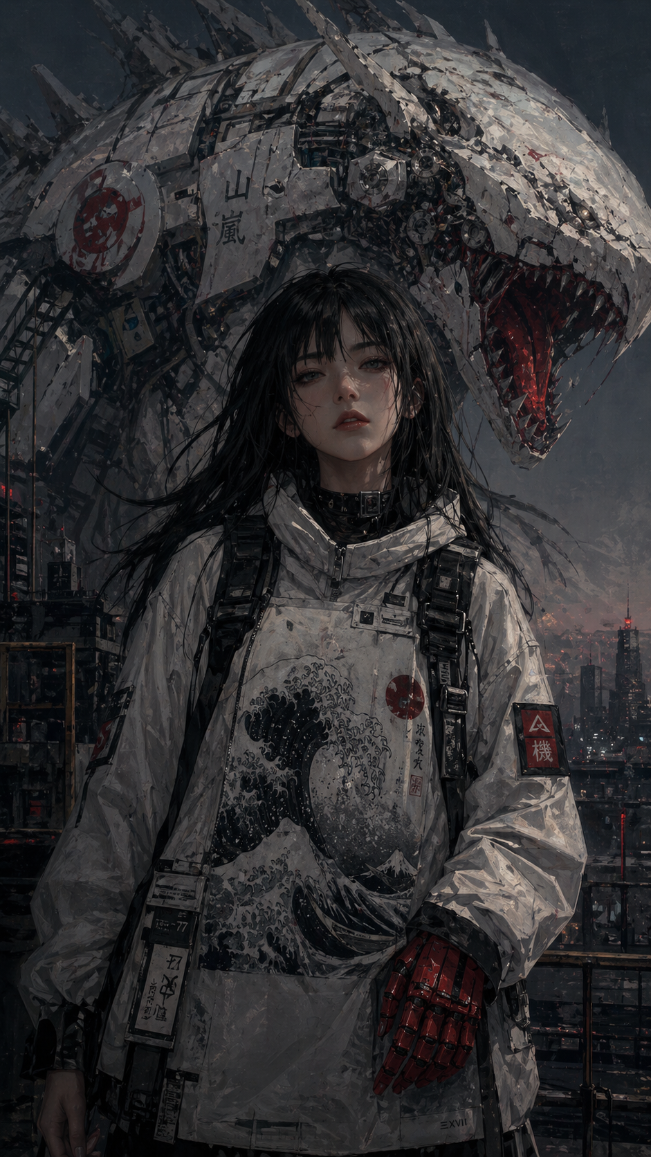 A [CAMERA_ANGLE] painting with a traditional illustration texture, rendered in … AI image prompt example