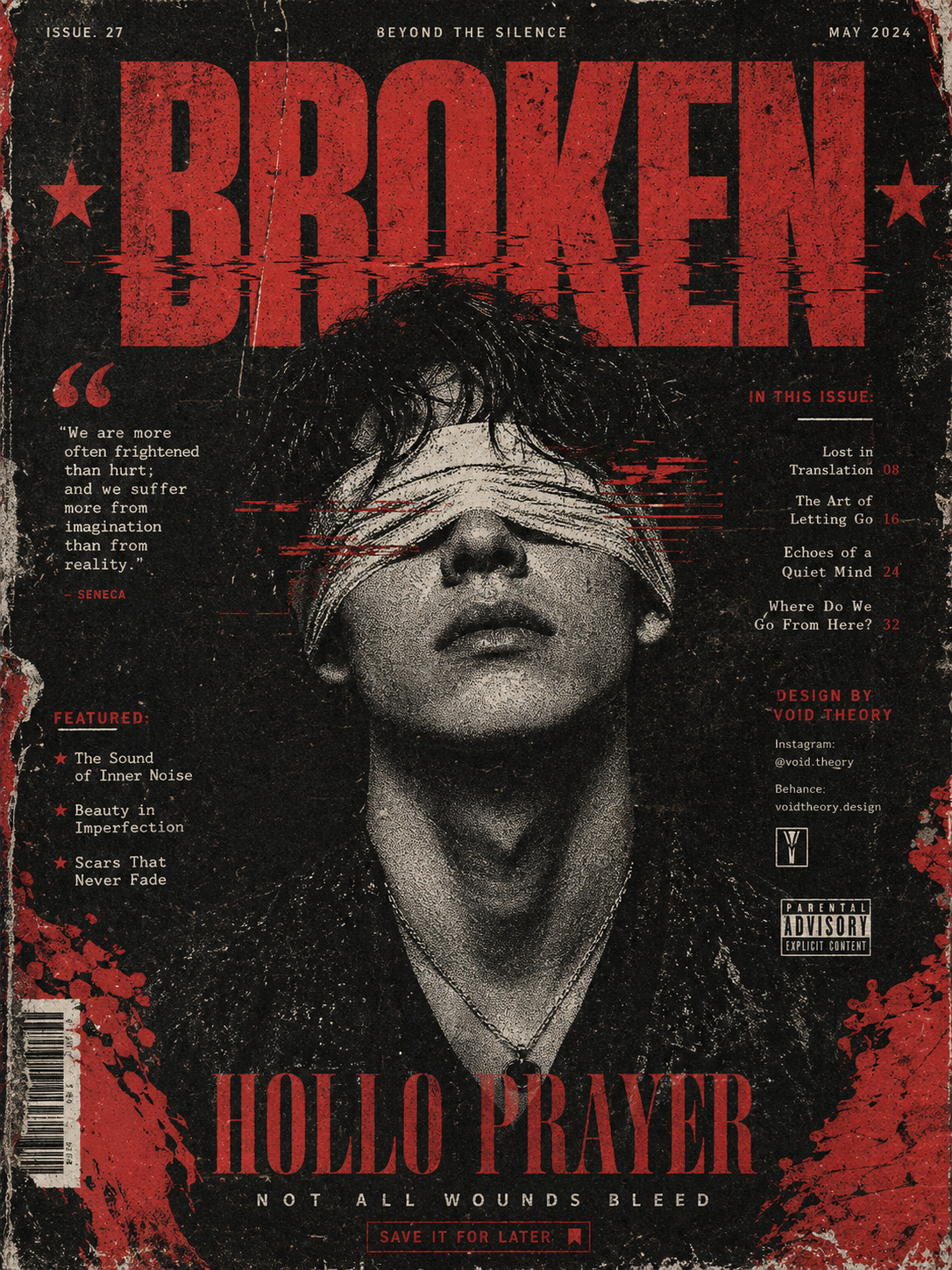 A [ARTISTIC STYLE] magazine cover on distressed paper, a central [MAIN_SUBJECT]… AI image prompt example