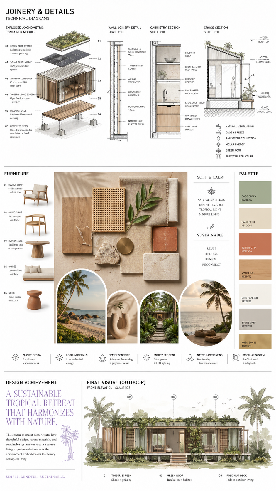 A professional architectural concept and interior design mood board for a [MAIN… AI image prompt example